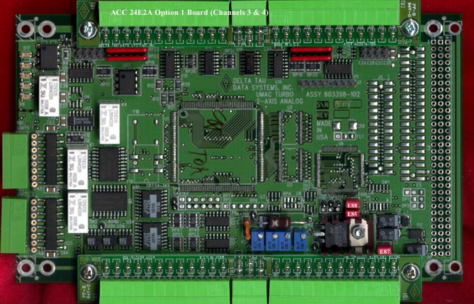 Delta Tau ACC-24E2A Axis Card